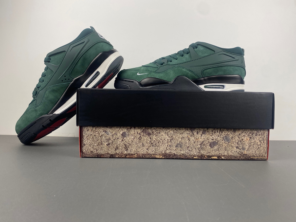 Nigel Sylvester x Air Jordan 4 RM Fence Green HF4334-300 Size: 40-47.5