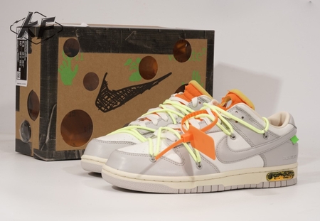 OFF WHITE X NIKE Dunk Low The 50 (NO.43)Size: 36-47.5