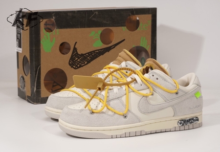 OFF WHITE X NK Dunk Low The 50 (NO.39)Size: 36-47.5