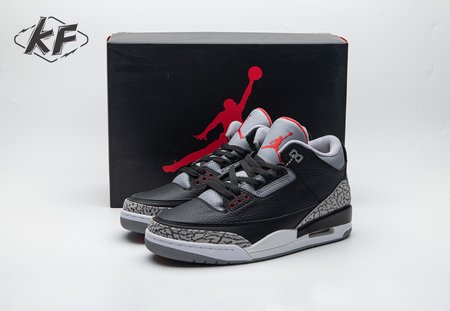 Air Jordan 3 Retro OG Black Cement (2023) Size 40- 48.5